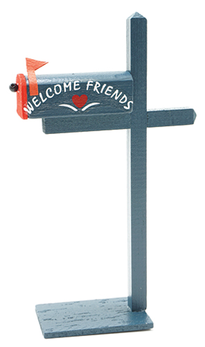 Dollhouse Miniature Country Mailbox